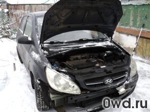 Битый автомобиль Hyundai Getz