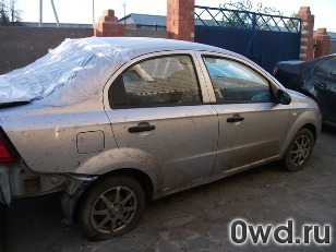 Битый автомобиль Chevrolet Aveo